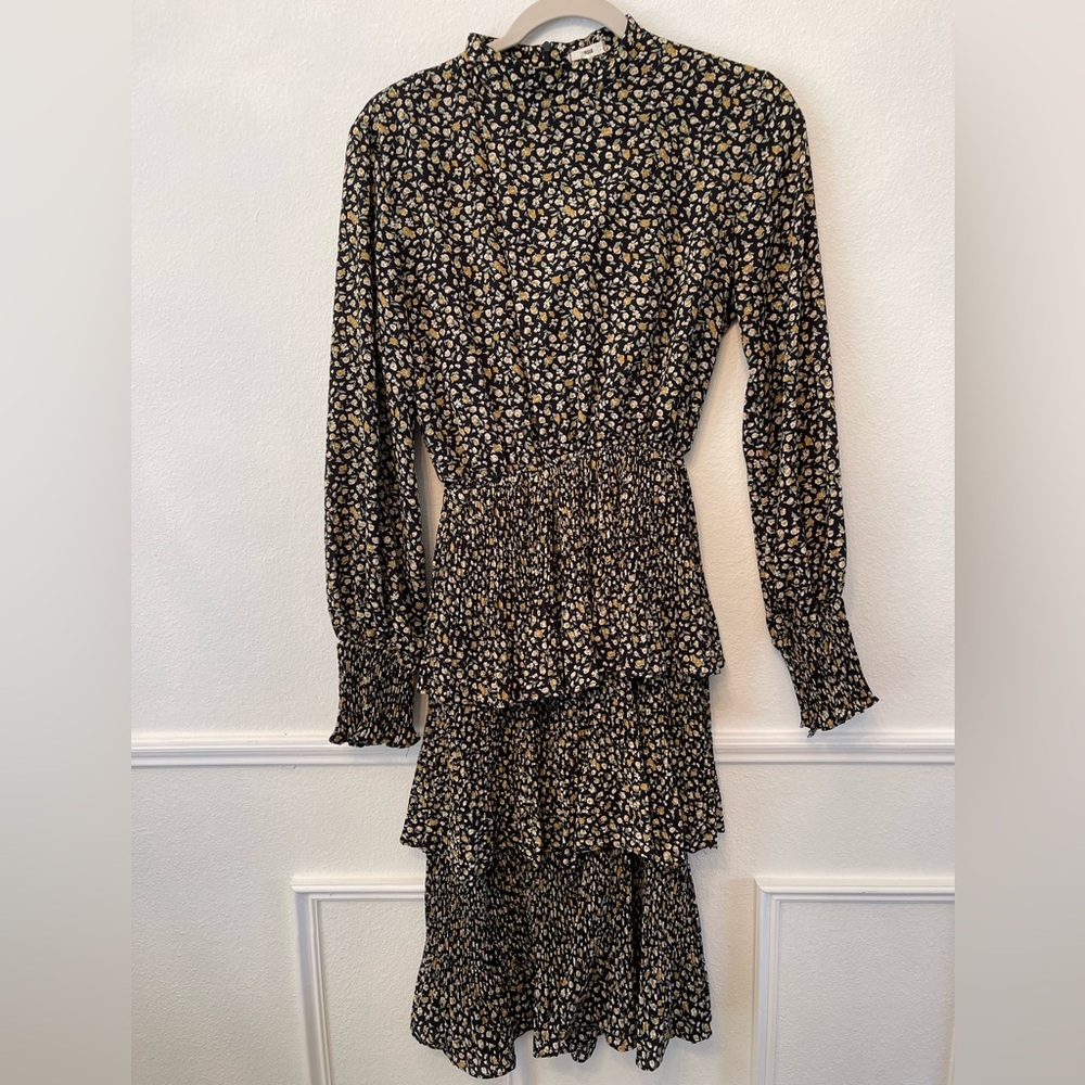Shop Stevie Floral tiered Dress